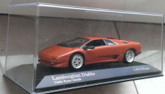 Macheta Lamborghini Diablo - Minichamps 1/43 foto