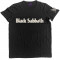 Tricou cu patch Black Sabbath: Logo &amp; Daemon