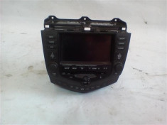 Unitate audio + navigatie +comanda clima +display Honda Accord An 2004-2008 cod 39050-SEA-E810-M1 foto