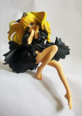 Figurina anime fata blonda sexy action figure Dragon Ball Z, 19 cm foto