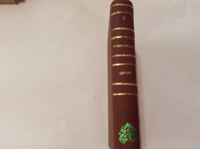 SHAKESPEARE OPERE VOL 5,RF1/3