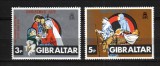 GIBRALTAR CRACIUN MI 284-285 MNH