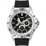 CEAS TIMEX RETROGRADE Steel Black 10 ATM , ziua , data , model deosebit, Analog, Inox, Sport