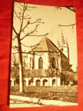 Ilustrata - Sebes -Biserica Evanghelica , anii &#039;60, Necirculata, Fotografie