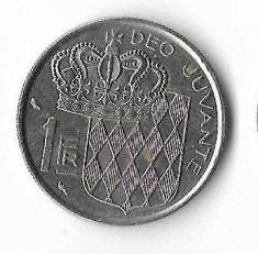 Moneda 1 franc 1960 - Monaco foto