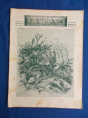 REVISTA CARPATII_VANATOARE-PESCUIT-CHINOLOGIE , NR. 4 / 1936 foto