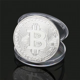 Moneda Bitcoin Medalie Bitcoin Silver