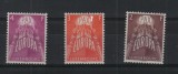 LUXEMBURG MI.572-574 CU USOARE URME DE SARNIERA