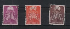 LUXEMBURG MI.572-574 CU USOARE URME DE SARNIERA foto