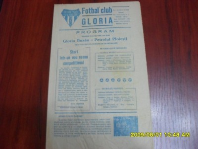 Program Gloria Buzau - Petrolul Pl. foto