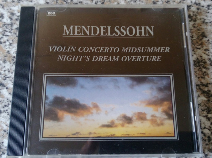 CD Mendelssohn &ndash; Violin Concerto / Midsummer Night&#039;s Dream Overture