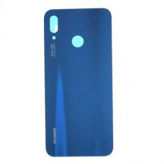 Capac Baterie Spate Cu Adeziv Sticker Huawei P20 Lite/Nova 3e Albastru foto
