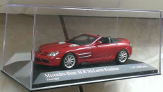 Macheta Mercedes Benz SLR McLaren Roadster - Minichamps 1/43 foto