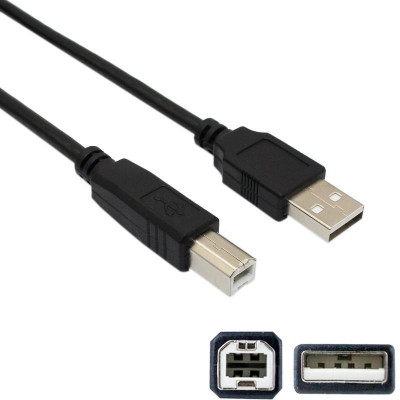 Cablu imprimanta USB 2.0 A-B 1,5m foto