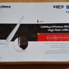 Wireless pe USB-PC ,laptop Edimax 150Mbps