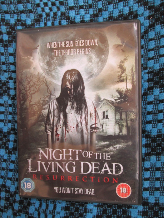 NIGHT OF THE LIVING DEAD RESURRECTION (1 FILM DVD ORIGINAL GROAZA / HORROR)