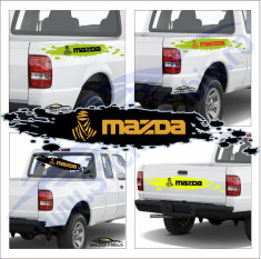 Off Road Dakar Mazda Model 2 - Sticker Auto Dim: 60 cm. x 12 cm. foto