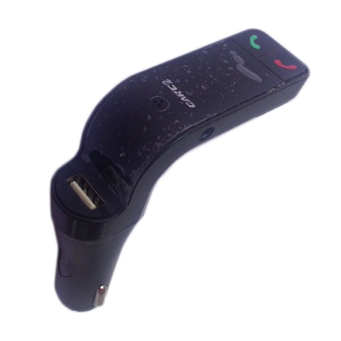 Modulator FM bluetooth CARC 2, 5 m, 1 x USB, Negru Modulator FM bluetooth CARC 2, 5 m, 1 x USB, Negru