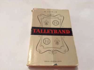 E. TARLE - TALLEYRAND,RF1/2 foto