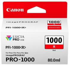 Canon Pfi-1000R Red Inkjet Cartridge foto