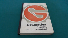 GRAMATICA LIMBII ROMANE *MANUAL LICEE PEDAGOGICE/GEORGE BELDESCU/1977 foto