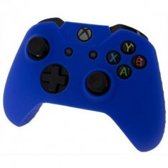 Pro Soft Silicone Protective Cover With Ribbed Handle Grip Blue Xbox One foto