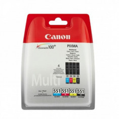 Canon Cli-551Cmyb Inkjet Pack Cartridges foto