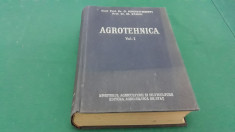 AGROTEHNICA *VOL. I/1958/G. IONESCU ?I?E?TI, IRIMIE STAICU foto