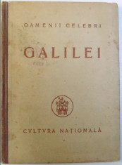 Galileo Galilei si Renasterea stiintifica / de Octav Onicescu foto