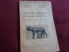 C BALMUS - TITUS LIVIUS AB URBE CONDITA foto