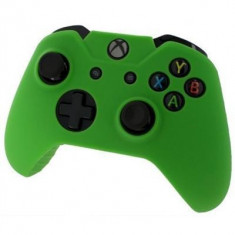 Pro Soft Silicone Protective Cover With Ribbed Handle Grip Green Xbox One foto