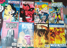 WOLVERINE series (Marvel comics)-Lot 6 reviste benzi desenate foto