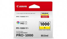 Canon Pfi-1000Y Yellow Inkjet Cartridge foto