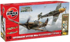 Kit Constructie Set Supermarine Spirtfire Si Messerschmitt M109e foto