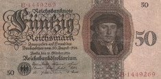 Germania 50 Reichsmark 11.10.1924 P.177 VG foto