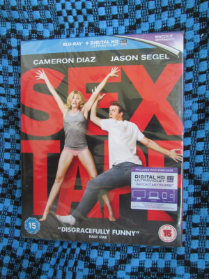 SEX TAPE (cu CAMERON DIAZ si JASON SEGEL) - 1 film BLUE-RAY (NOU - IN TIPLA!) foto