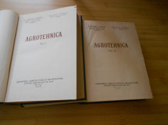 G. IONESCU-SISESTI--AGROTEHNICA - 2 VOL. - 1958 INTREBATI DE STOC foto