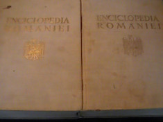 ENCICLOPEDIA ROMANIEI- VOL3=1180 PG A 3- VOL4=1080 PG A 3- . DIMITRIE GUSTI foto