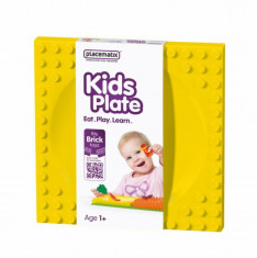 Kids Plate - Yellow foto