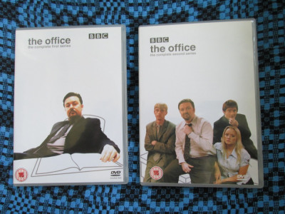 THE OFFICE (BBC - 2 SEZOANE COMPLETE, 2001-2003) - 3 DVD-uri - STARE IMPECABILA! foto
