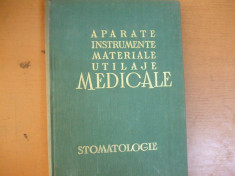 Stomatologie aparate instrumente materiale utilaje medicale Bucuresti 1967 foto