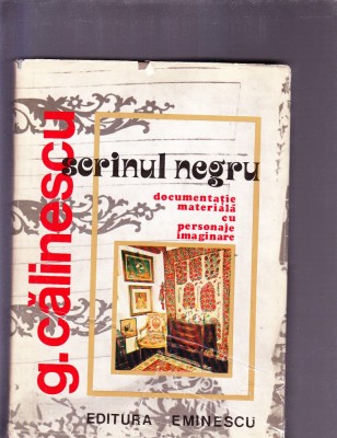SCRINUL NEGRU -G. CALINESCU foto