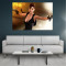 Tablou Canvas Lara Croft Angelina Jolie, Dimensiunea 70 x 45 cm