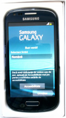 SAMSUNG S3 MINI , IN CUTIA ORIGINALA , ALBASTRU !!! foto