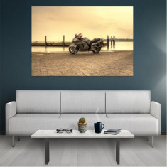 Tablou Canvas Moto, Dimensiunea 80 x 50 cm foto