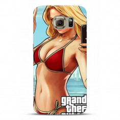 Husa Hardcase Samsung Galaxy S6 GTA 5 Blonde foto