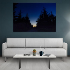 Tablou Canvas Night View, Dimensiunea 50 x 30 cm foto