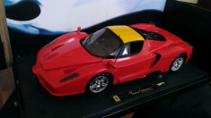 Macheta Ferrari Enzo - HotWheels Elite 1/18, noua foto