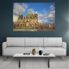 Tablou Canvas Berlin Cathedral, Dimensiunea 50 x 30 cm foto