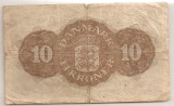 DANEMARCA 10 KRONER COROANE 1944 BD U